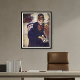 Artist1 - Art - Portrait Of Mary Cassatt - WALL MOUNT FRAME
