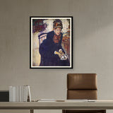Artist1 - Art - Portrait Of Mary Cassatt - WALL MOUNT FRAME