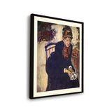 Portrait Of Mary Cassatt - WALL MOUNT FRAME
