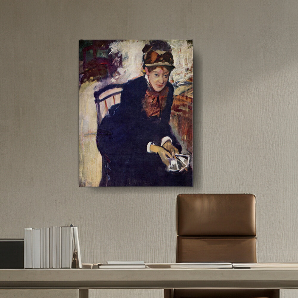 Artist1 - Art - Portrait Of Mary Cassatt - Wall Canvas