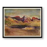 Lake And Mountains - WALL MOUNT FRAME