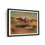 Lake And Mountains - WALL MOUNT FRAME