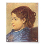 Portrait Of Mademoiselle Dobig - Acrylic Wall Photo