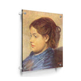 Portrait Of Mademoiselle Dobig - Acrylic Wall Photo