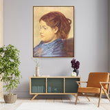 Portrait Of Mademoiselle Dobig - FLOATING FRAME