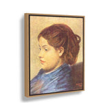 Portrait Of Mademoiselle Dobig - FLOATING FRAME