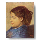 Portrait Of Mademoiselle Dobig - Wall Canvas