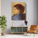 Portrait Of Mademoiselle Dobig - Wall Canvas