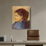 Artist1 - Art - Portrait Of Mademoiselle Dobig - Wall Canvas
