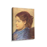 Portrait Of Mademoiselle Dobig - Wall Canvas