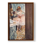 Dancer In Her Box - Framed Canvas