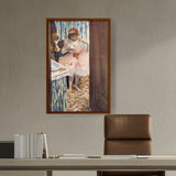 Artist1 - Art - Dancer In Her Box - Framed Canvas