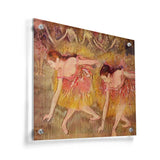 Bowing Dancers - Acrylic Wall Photo