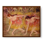 Bowing Dancers - Framed Canvas