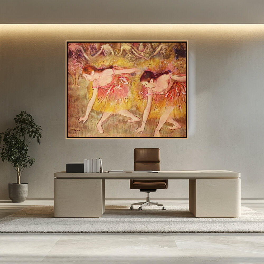 Artist1 - Art - Bowing Dancers - FLOATING FRAME