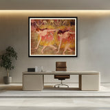 Artist1 - Art - Bowing Dancers - WALL MOUNT FRAME