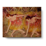 Bowing Dancers - Wall Canvas