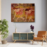 Bowing Dancers - Wall Canvas