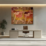 Artist1 - Art - Bowing Dancers - Wall Canvas