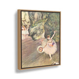 Dancer With A Bouquet - FLOATING FRAME