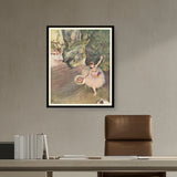 Artist1 - Art - Dancer With A Bouquet - WALL MOUNT FRAME
