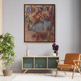 Dancers 2 - Framed Canvas