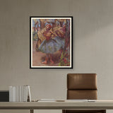 Artist1 - Art - Dancers 2 - WALL MOUNT FRAME
