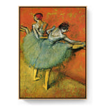 Dancers At The Barre - FLOATING FRAME