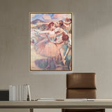 Artist1 - Art - Four Dancers On Stage - FLOATING FRAME