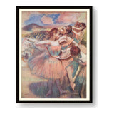 Four Dancers On Stage - WALL MOUNT FRAME