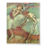 Dancers In Green - Acrylic Wall Photo