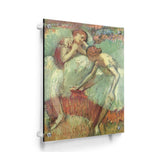 Dancers In Green - Acrylic Wall Photo