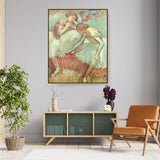 Dancers In Green - FLOATING FRAME