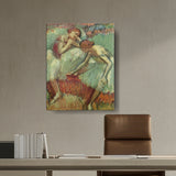 Artist1 - Art - Dancers In Green - Wall Canvas