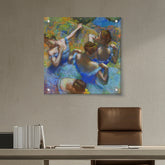 Artist1 - Art - Blue Dancers - Acrylic Wall Photo