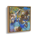 Blue Dancers - FLOATING FRAME
