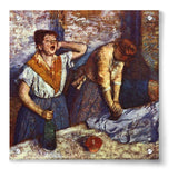 Woman Ironing - Acrylic Wall Photo