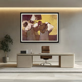 Artist1 - Art - Laundress Carrying Linen - WALL MOUNT FRAME