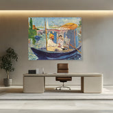 Artist1 - Art - Studio Boat - Acrylic Wall Photo