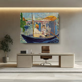 Artist1 - Art - Studio Boat - Wall Canvas
