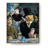 At The Caf̩ - FLOATING FRAME