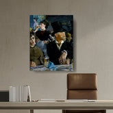 Artist1 - Art - At The Caf?? - Wall Canvas