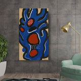 Artist1 - Art - Vibrant Abstract Forms - Wall Canvas