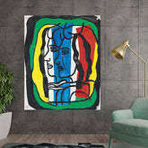 Artist1 - Art - Dual Portraits - Acrylic Wall Photo