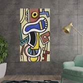 Artist1 - Art - Abstract Composition 04 - Acrylic Wall Photo