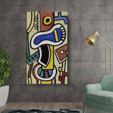 Artist1 - Art - Abstract Composition 04 - Wall Canvas