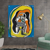 Artist1 - Art - Vibrant Basket Still Life - Acrylic Wall Photo