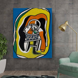 Artist1 - Art - Vibrant Basket Still Life - Wall Canvas