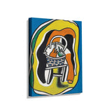 Vibrant Basket Still Life - Wall Canvas