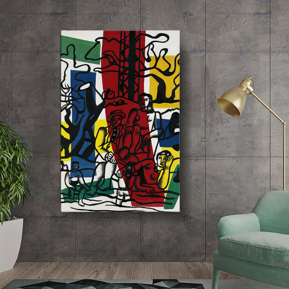 Artist1 - Art - Gathering Colors - Wall Canvas